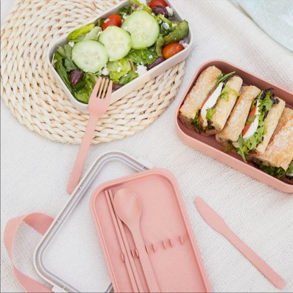 Our Place Layered Lunchbox with Utensils - Picture 11 of 12